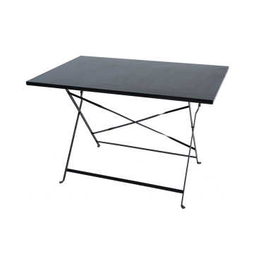 Table pliante rectangulaire en métal 110*70cm
